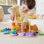Fisher-Price Wooden Stacking Shape Sorter - Image 6