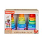 Fisher-Price Wooden Stacking Shape Sorter - Image 8