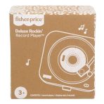 Fisher-Price Deluxe Rockin' Record Player Musical Toy Turntable With 6 Records For Kids Ages 3+ - Image 6