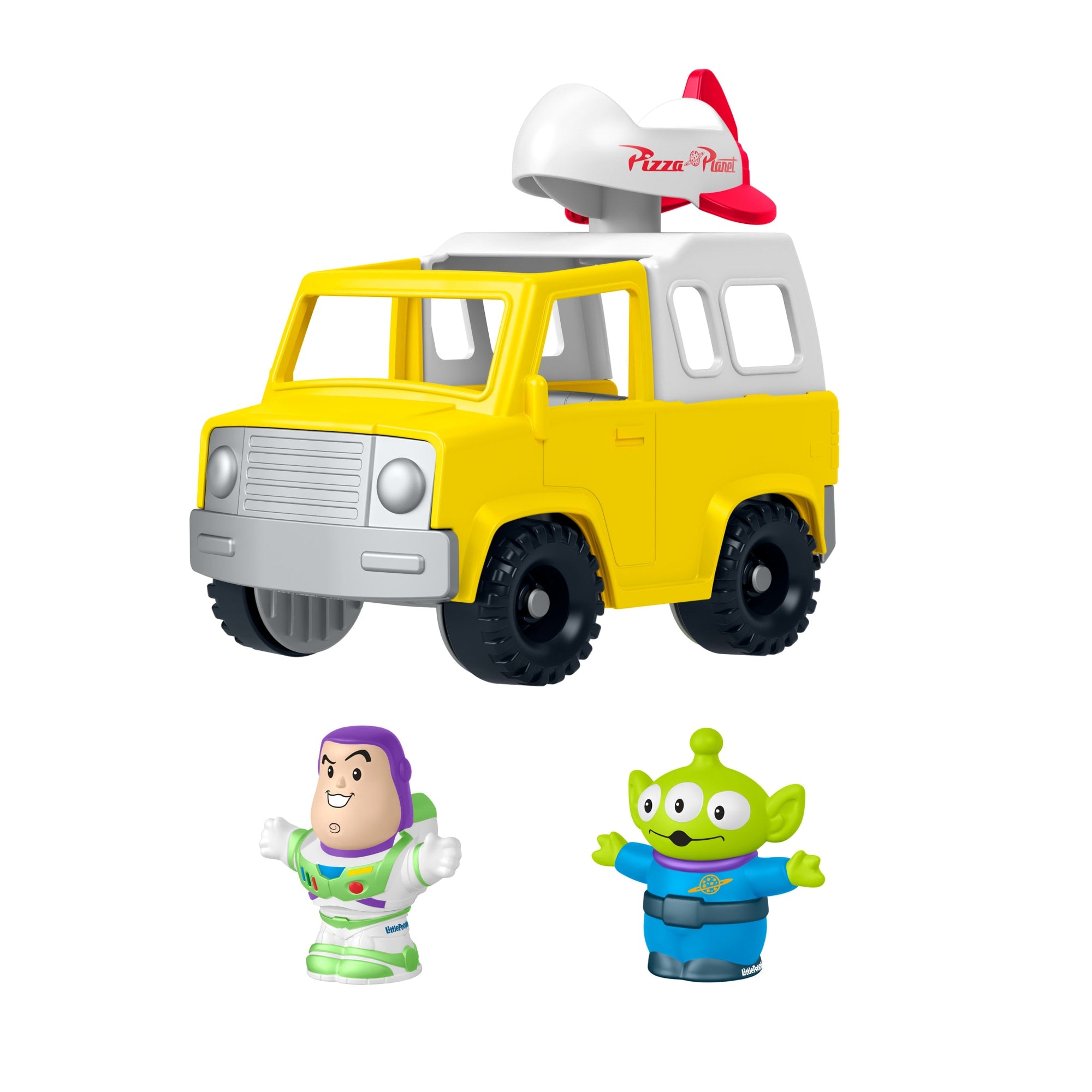 03c31fa0ab2e8d6efe8d497249dd1b7e138ef949_d244f4ce-454b-4b59-8240-a6bd79bd67f6 Fisher-Price Little People Disney & Pixar Toy Story Pizza Planet Truck & Buzz Lightyear Toy - Image 1