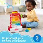Fisher-Price Drop Through Rock-A-Stack Baby & Toddler Developmental Activity Toy, 5 Coins - Image 2