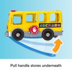 Fisher-Price Little People Big Yellow School Bus, Musical Pull Toy - Image 4