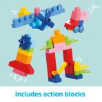 MEGA BLOKS First Builders Big Bag Of Blocks Toy Blocks With Storage Bag (130 Pieces) For Toddler - Image 4
