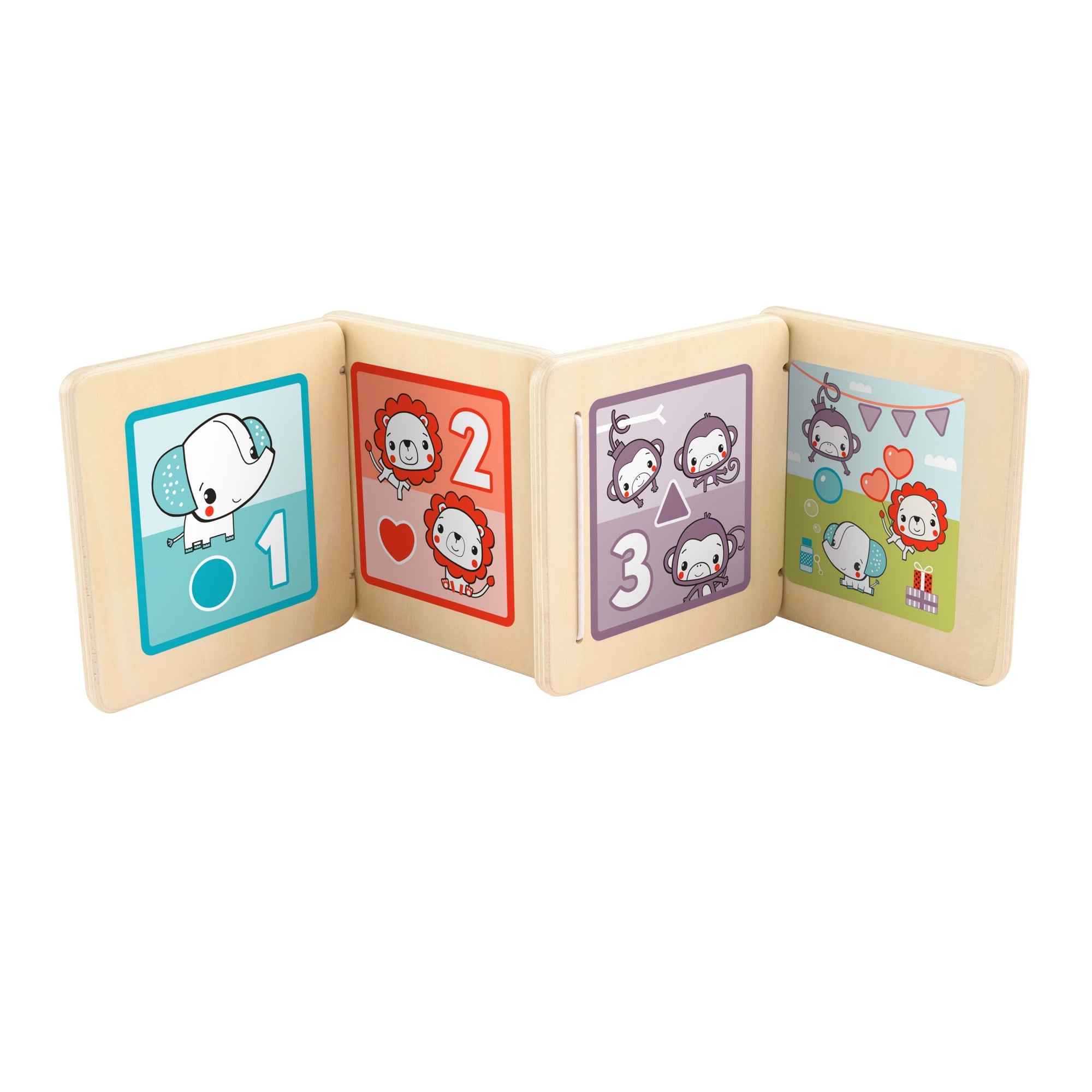 131baee10f1217103514225674714efeaa13981a_be8a9760-08e0-4bea-930a-5ac1cca82ef9 Fisher-Price Wooden Tummy Time Panel, Newborn Activity Toy With Mirror & High Contrast Designs - Image 1