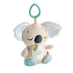 Fisher-Price On-The-Go Koala Soother Toy, Plush Portable Sound Machine For Newborns