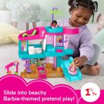 Fisher-Price Little People Barbie Beach House Toddler Playset With Figures & Accessories - Image 2