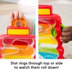 Fisher-Price Drop Through Rock-A-Stack Baby & Toddler Developmental Activity Toy, 5 Coins - Image 3