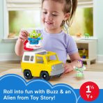 Fisher-Price Little People Disney & Pixar Toy Story Pizza Planet Truck & Buzz Lightyear Toy - Image 2