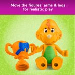 Fisher-Price Barney's World Barney's Friend Mel & Billy Dino Figure Set For Kids, 3 Toys - Image 4