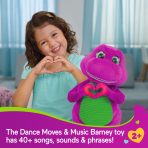 Fisher-Price Barney's World Dance Moves Music Barney Plush, 13-Inch Figure, Songs, Sounds, Lights & Soft Texture - Image 2