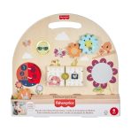 Fisher-Price Wooden Take-Along Activity Station, Wood Busy Board For Baby & Toddler - Image 6