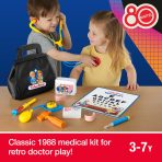 Fisher-Price 1988 Medical Kit 11-Piece Pretend Play Set, Mattel 80th Flashback Playback - Image 2