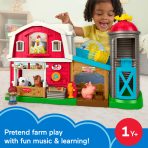 Fisher-Price Little People Caring Fun Animal Farm Playset Toddler Learning Toy, 6 Play Pieces - Image 2