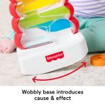 Fisher-Price Drop Through Rock-A-Stack Baby & Toddler Developmental Activity Toy, 5 Coins - Image 4