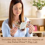 Fisher-Price Montessori Wooden Dressing Busy Board Learning Activity For Kids - Image 4