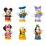 Fisher-Price Little People Disney Mickey & Friends 6-Piece Figure Set For Toddlers & Kids