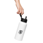 Barbie Signature Limited Edition Water Bottle With Straw - White - Image 2