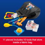 Fisher-Price 1988 Medical Kit 11-Piece Pretend Play Set, Mattel 80th Flashback Playback - Image 5