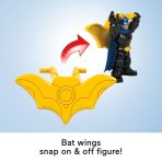 Fisher-Price Imaginext DC Super Friends Metal Force Batman Action Figure & Accessories Set, 3-Inch - Image 3