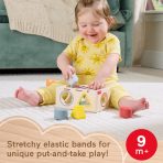 Fisher-Price Wood Flexi Shape Sorter, 7-Piece Wooden Baby & Toddler Activity Toy - Image 2