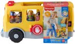 Fisher-Price Little People Big Yellow School Bus Pull-Along Toddler Learning Toy, Multilanguage Version - Image 6