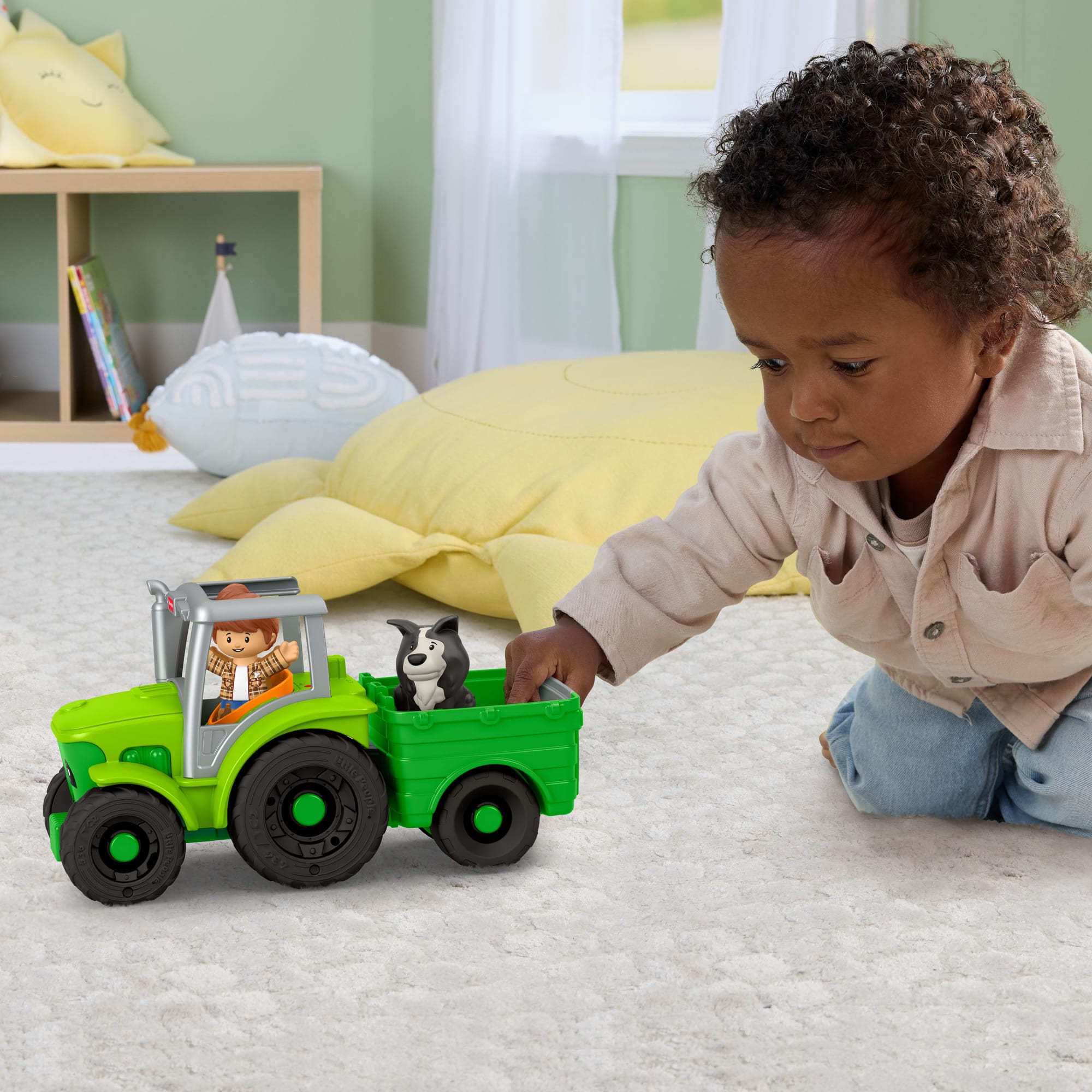 3db4e12dab61730e7c124534340ce2dde77152d7 Little People Juguete para Bebés Tractor Mediano - Image 1