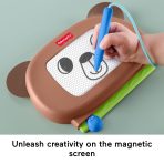 Fisher-Price Friendship Forest Doodle Pro Brown Bear, Magnetic Writing & Drawing Tablet For Kids - Image 3