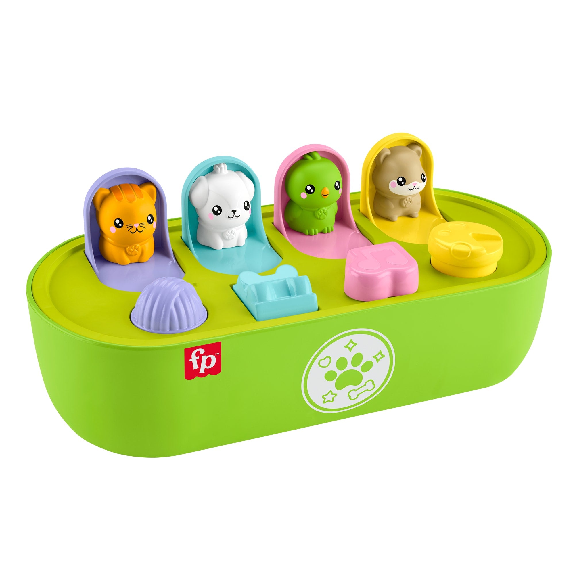 49ae6ca03e49957f853e24a241d2b9819737a07c_1faa1eb5-8184-4550-991b-0b85315b247f Fisher-Price Fp Pets Fine Motor Pop-Up Baby Activity Toy For Developmental Play - Image 1