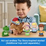 Fisher-Price Little People Disney Pixar Toy Story Bobbin' Bullseye & Jessie, Toddler Figure Set - Image 4