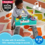 Fisher-Price Laugh & Learn Mix & Learn DJ Table, Musical Learning Toy For Baby & Toddler - Image 2