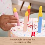 Fisher-Price Wooden Cake, Pretend Food Decorating Set For Preschool Kids, 14 Wood Pieces - Image 4