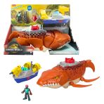 Fisher-Price Imaginext Jurassic World Rebirth Aquachomp Chase Mosasaurus Dinosaur Toy Playset