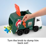 Imaginext Disney And Pixar Toy Story Garbage Truck With 4 Action Figures & Toy Vehicle - Image 3
