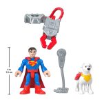 Fisher-Price Imaginext DC Super Friends Metal Force Superman Action Figures & Accessory Set - Image 4