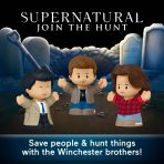 Little People Collector Supernatural Tv Show Special Edition Set For Adults & Fans, 3 Figures - Image 2