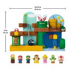 Fisher-Price Little People My Mario Adventure Playset Bundle With 6 Figures For Toddler Musical Play - Image 6
