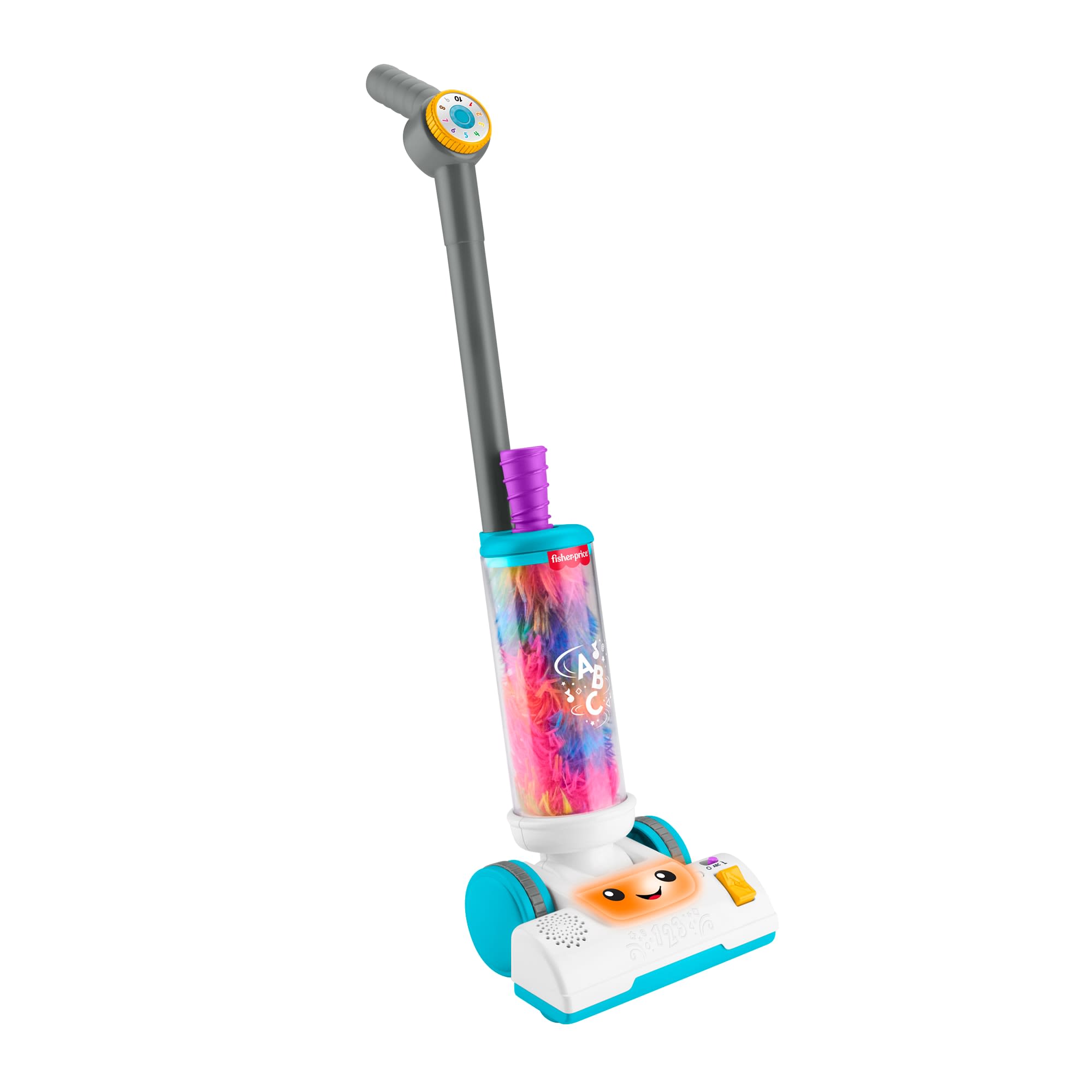 5ea6e64add3a0a983b9a98e20349bfd54d3bde75 Fisher-Price Laugh & Learn 2-In-1 Vacuum Toddler Electronic Learning Toy With Lights & Music - Image 1
