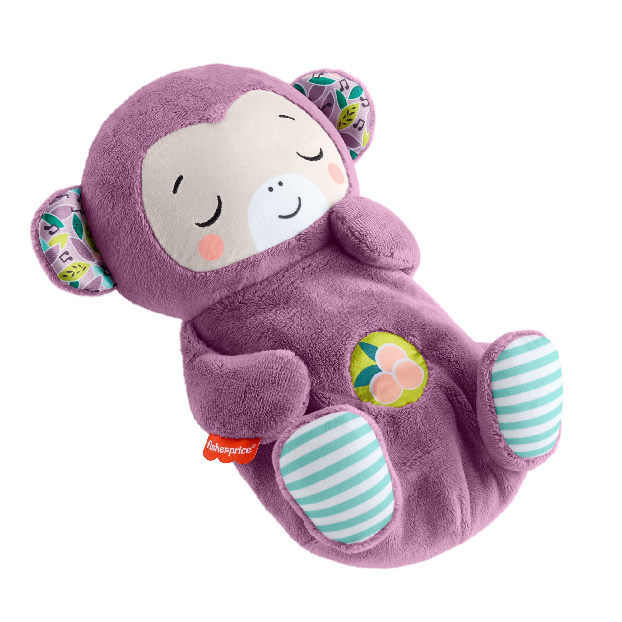 61ede4687db147de9cb6c7e2c9dac0669aaf332d Fisher-Price Soothe 'n Snuggle Purple Monkey Baby Toy & Sound Machine With Breathing Motion - Image 1