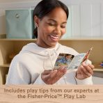 Fisher-Price Montessori Wooden Triangle Puzzle, Preschool Learning Toy, 10 Wood Pieces - Image 4