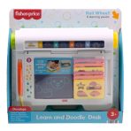 Fisher-Price Learn & Doodle Desk, Mess-Free Writing & Drawing Tablet With Lcd Screen For Kids - Image 6