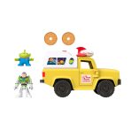 Imaginext Disney And Pixar Toy Story Pizza Planet Truck With Buzz Lightyear & Alien Action Figures - Image 5