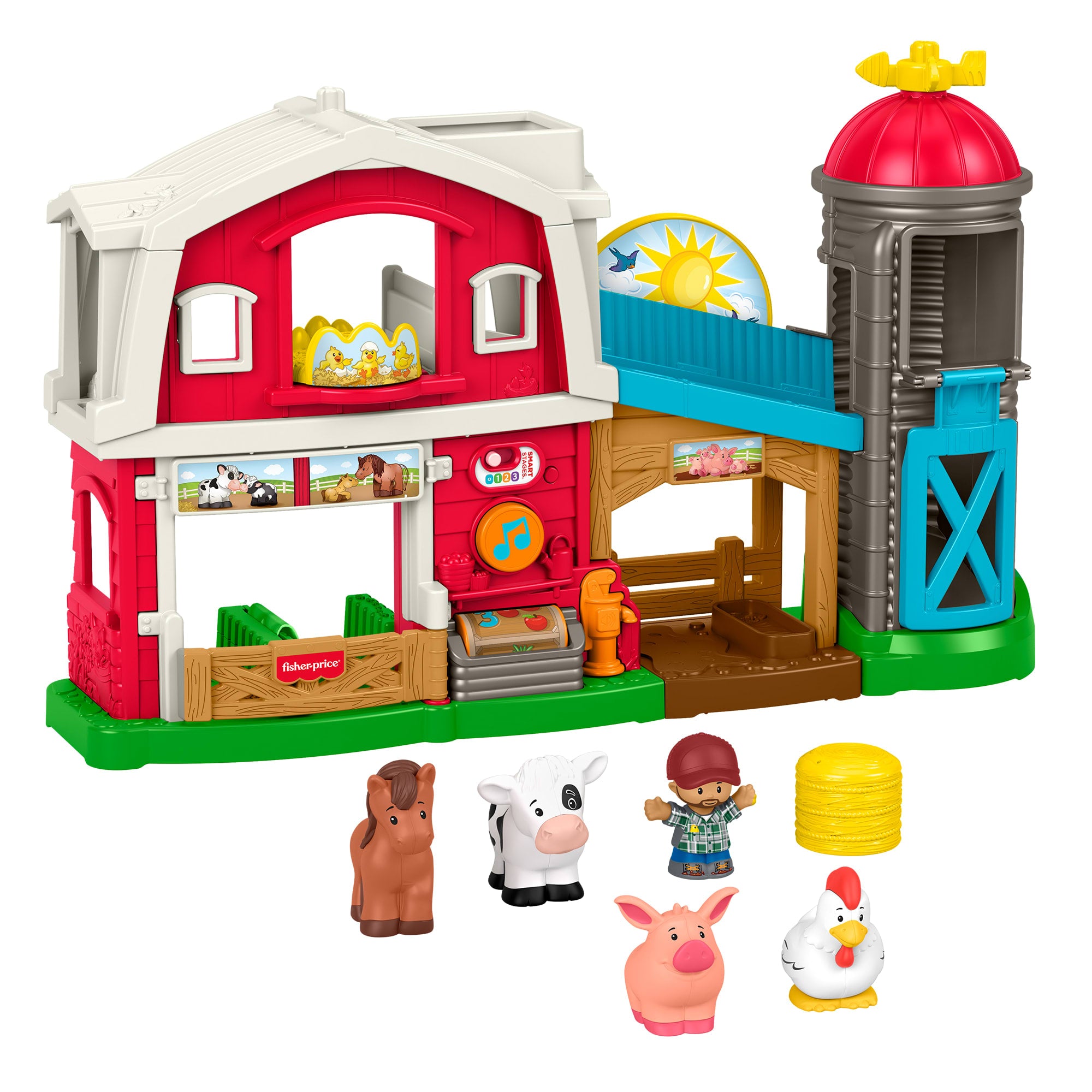 796443b5fe8ff5c9ee4e7a1f6403423e4d1eb08c_abff1780-a5d0-4c1d-a5bf-88d56dd403cc Little People Brinquedo para Bebês Nova Fazenda de Animais - Image 1