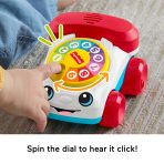 Fisher-Price Chatter Telephone Vehicle Push-Along Toy With Sounds For Baby & Toddler - Image 4