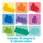 MEGA BLOKS First Builders Big Building Bag Toy Blocks With Storage Bag (80 Pieces) For Toddler - Image 3