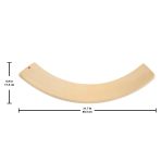 Fisher-Price Montessori Wooden Rockin' Balance Board Learning Activity For Kids, 31.7 inches - Image 5