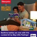 Fisher-Price Big Little Feelings Bedtime Routine Play Kit, Set Of Learning Toys & Tips For Toddlers & Kids - Image 2