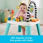 Fisher-Price 2-In-1 Purple Monkey Musical Baby Activity Center & Toddler Play Table - Image 2