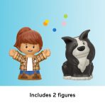 Fisher-Price Little People Push & Play Tractor, Musical Toy Farm Vehicle & 2 Figures For Toddlers - Image 5