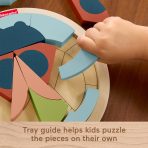 Fisher-Price Tiny Garden Wooden Lady Bug Jigsaw Puzzle For Kids Developmental Play, 18 Wood Pieces - Image 4