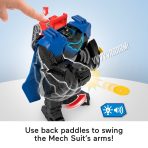 Fisher-Price Imaginext DC Super Friends Batman Flight Mech Toy With Lights, Sounds & Action Figure - Image 4